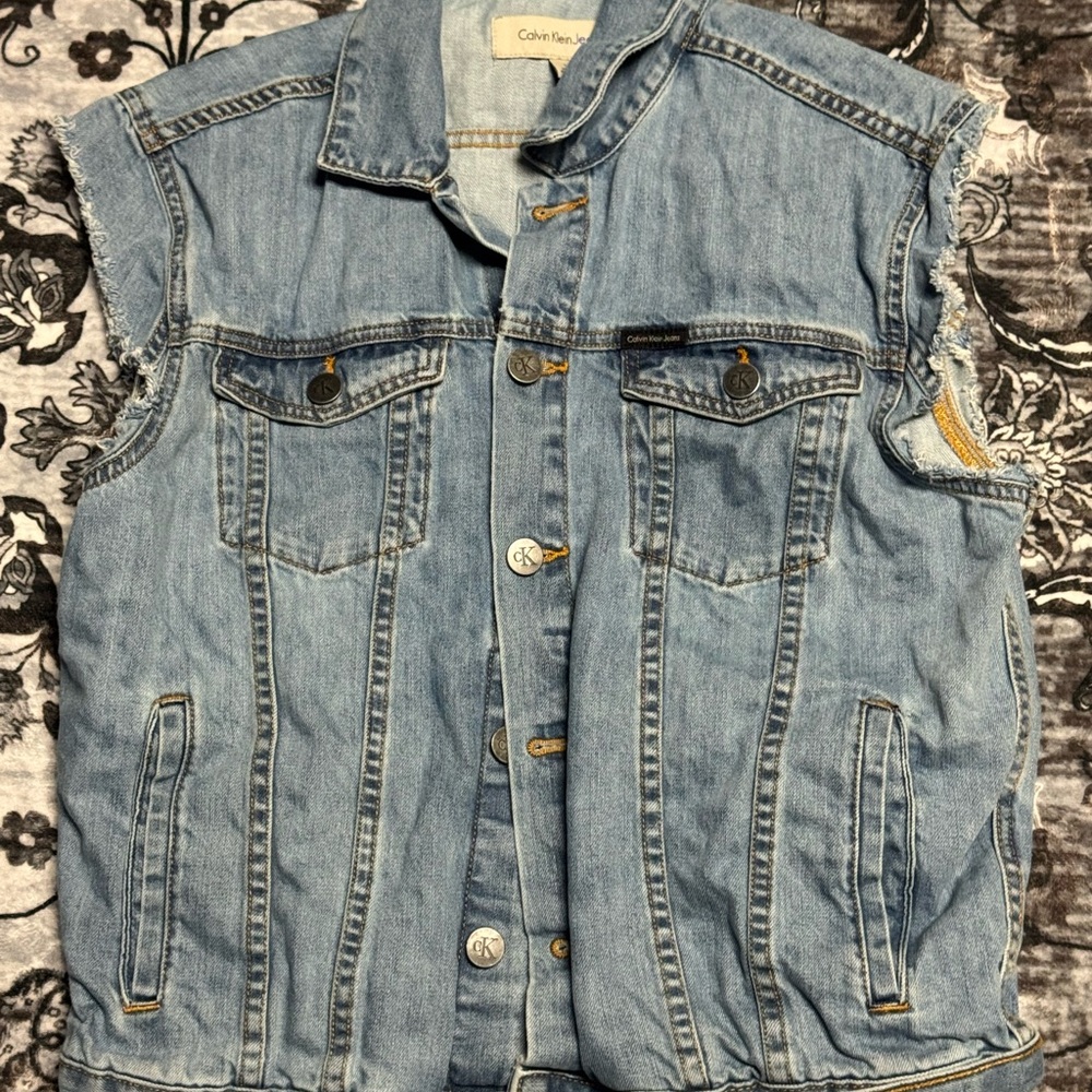 Calvin Klein Light Blue Denim Jacket